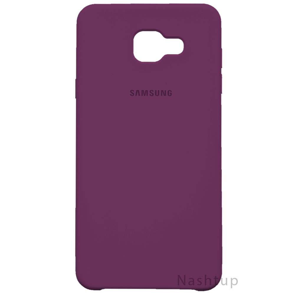 قاب سيليكونى اصلى رنگ بنفش گوشى Samsung Galaxy A7 2016